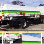 Tanque para transporte de combustível Botton loading